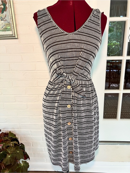 Caution To The Wind Dresses & Skirts - Caution To The Wind Black and White Women’s Dress Large